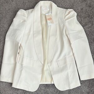 NEW- Cream Women's Blazer-Small